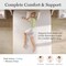 Martha Stewart SleepComplete 12 Inch King Medium Plush DA Cooling Gel Memory Foam Mattress w/Jacquard Quilted Top CL-MODH-12K-MS - alternate 10